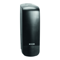 Katrin, Seifenspender 1000 ml, Kunststoff, schwarz
