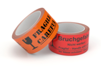 Warnklebeband Bruchgefahr