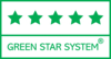 Produkte mit 5 Green Stars tragen das EU Ecolabel oder den Blauen Engel. Sie werden entweder zu 100% aus RC-Fasern hergestellt oder aus 50% RC-Fasern und 50% FSC- oder PEFC-zertifizierten Frischfasern.  Um mehr zu erfahren, klicken Sie auf das Logo.