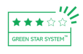 Ein 3-Sterne-Produkt "Green Star System für Visual Com" bedeutet, dass es entweder aus einem Rohstoff fossilen Ursprungs mit hoher Recyclingfähigkeit oder aus einem Material erneuerbaren / biobasierten Ursprungs mit geringer Recyclingfähigkeit oder einem Material aus recyceltem Ursprung hergestellt wird ist nicht recycelbar.