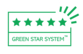 Ein 5-Sterne-Produkt "Green Star System für Visual Com" bedeutet, dass es aus einem Rohstoff recycelten Ursprungs hergestellt wird, der eine hohe Recyclingfähigkeit aufweist.