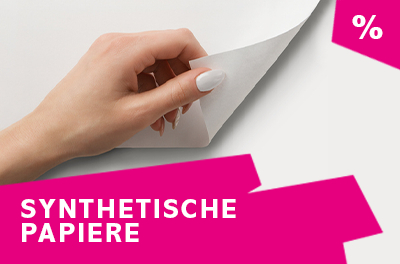 Exklusive 30% Neukunden-Rabatt auf synthetisches Papier